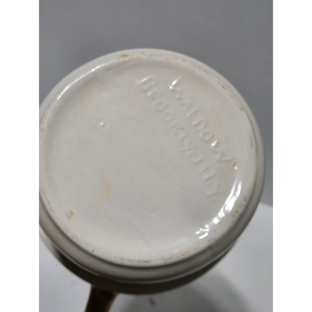 Waldow Brooklyn NY Ceramic Copper Brass Double Boiler Ceramic Pot Only - Picture 6 of 12